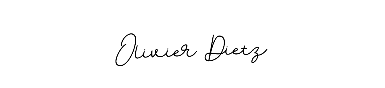 Olivier Dietz stylish signature style. Best Handwritten Sign (BallpointsItalic-DORy9) for my name. Handwritten Signature Collection Ideas for my name Olivier Dietz. Olivier Dietz signature style 11 images and pictures png