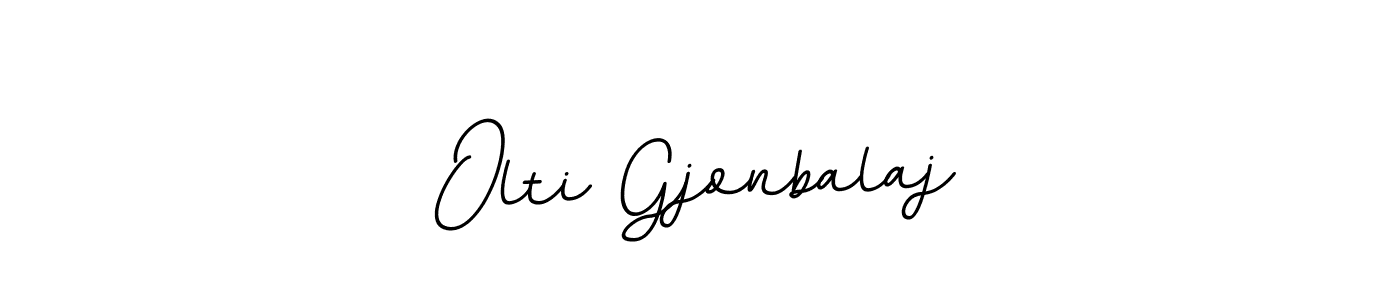 It looks lik you need a new signature style for name Olti Gjonbalaj. Design unique handwritten (BallpointsItalic-DORy9) signature with our free signature maker in just a few clicks. Olti Gjonbalaj signature style 11 images and pictures png