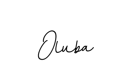 Create a beautiful signature design for name Oluba. With this signature (BallpointsItalic-DORy9) fonts, you can make a handwritten signature for free. Oluba signature style 11 images and pictures png