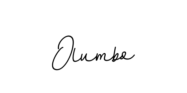 Use a signature maker to create a handwritten signature online. With this signature software, you can design (BallpointsItalic-DORy9) your own signature for name Olumbo. Olumbo signature style 11 images and pictures png