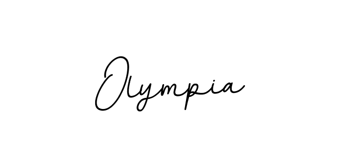 You should practise on your own different ways (BallpointsItalic-DORy9) to write your name (Olympia) in signature. don't let someone else do it for you. Olympia signature style 11 images and pictures png