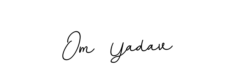 It looks lik you need a new signature style for name Om  Yadav. Design unique handwritten (BallpointsItalic-DORy9) signature with our free signature maker in just a few clicks. Om  Yadav signature style 11 images and pictures png