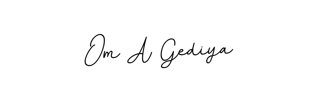 Check out images of Autograph of Om A Gediya name. Actor Om A Gediya Signature Style. BallpointsItalic-DORy9 is a professional sign style online. Om A Gediya signature style 11 images and pictures png