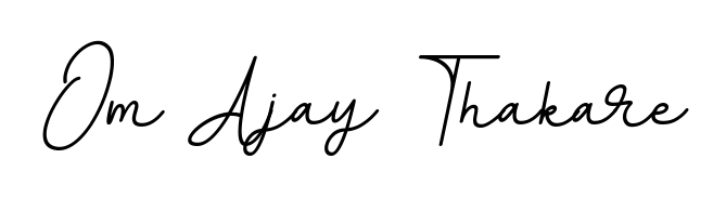 Once you've used our free online signature maker to create your best signature BallpointsItalic-DORy9 style, it's time to enjoy signing your documents with Om Ajay Thakare name. Om Ajay Thakare signature style 11 images and pictures png