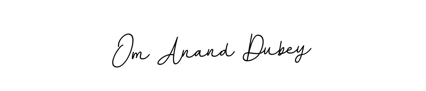 Design your own signature with our free online signature maker. With this signature software, you can create a handwritten (BallpointsItalic-DORy9) signature for name Om Anand Dubey. Om Anand Dubey signature style 11 images and pictures png