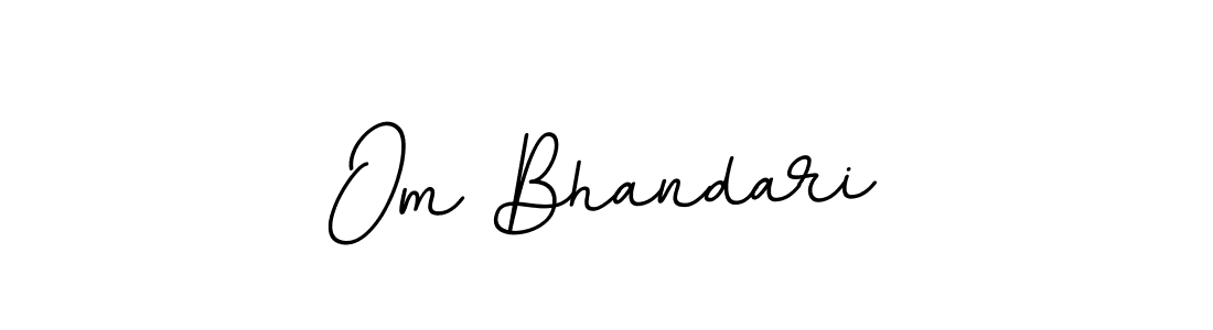 Make a short Om Bhandari signature style. Manage your documents anywhere anytime using BallpointsItalic-DORy9. Create and add eSignatures, submit forms, share and send files easily. Om Bhandari signature style 11 images and pictures png