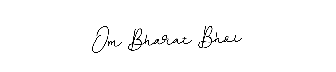 Make a beautiful signature design for name Om Bharat Bhoi. Use this online signature maker to create a handwritten signature for free. Om Bharat Bhoi signature style 11 images and pictures png