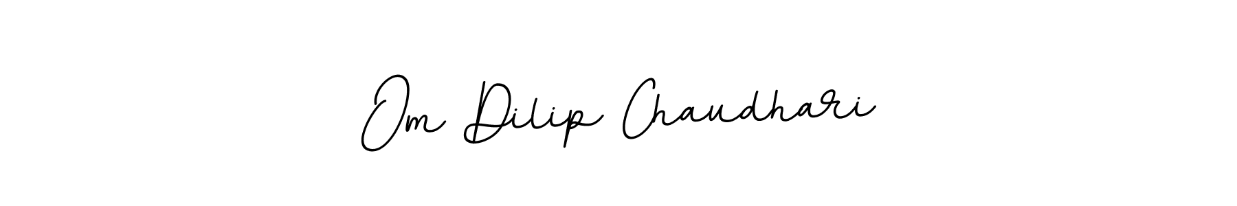 You should practise on your own different ways (BallpointsItalic-DORy9) to write your name (Om Dilip Chaudhari) in signature. don't let someone else do it for you. Om Dilip Chaudhari signature style 11 images and pictures png