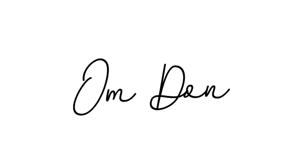 How to make Om Don signature? BallpointsItalic-DORy9 is a professional autograph style. Create handwritten signature for Om Don name. Om Don signature style 11 images and pictures png