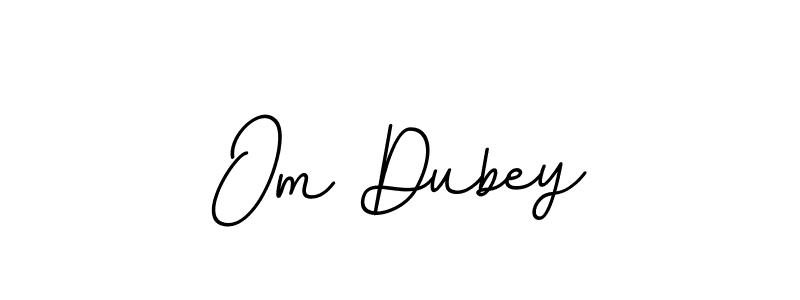 if you are searching for the best signature style for your name Om Dubey. so please give up your signature search. here we have designed multiple signature styles  using BallpointsItalic-DORy9. Om Dubey signature style 11 images and pictures png