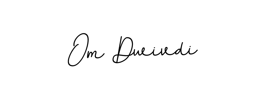 Also You can easily find your signature by using the search form. We will create Om Dwivdi name handwritten signature images for you free of cost using BallpointsItalic-DORy9 sign style. Om Dwivdi signature style 11 images and pictures png