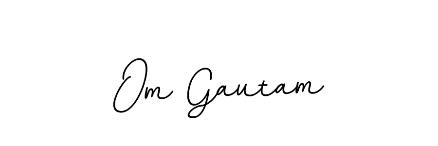 Check out images of Autograph of Om Gautam name. Actor Om Gautam Signature Style. BallpointsItalic-DORy9 is a professional sign style online. Om Gautam signature style 11 images and pictures png