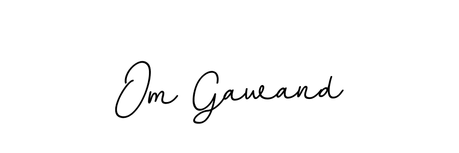 Similarly BallpointsItalic-DORy9 is the best handwritten signature design. Signature creator online .You can use it as an online autograph creator for name Om Gawand. Om Gawand signature style 11 images and pictures png