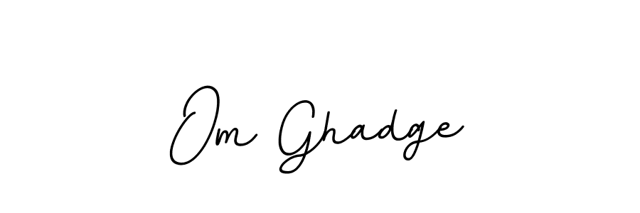 Also we have Om Ghadge name is the best signature style. Create professional handwritten signature collection using BallpointsItalic-DORy9 autograph style. Om Ghadge signature style 11 images and pictures png