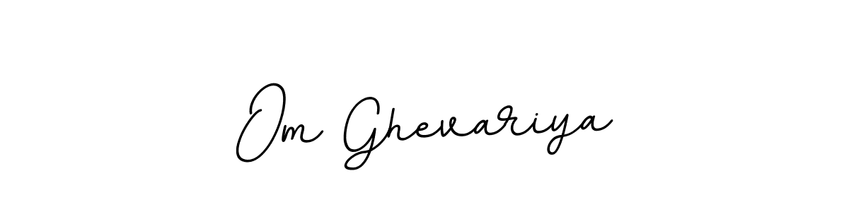 You should practise on your own different ways (BallpointsItalic-DORy9) to write your name (Om Ghevariya) in signature. don't let someone else do it for you. Om Ghevariya signature style 11 images and pictures png