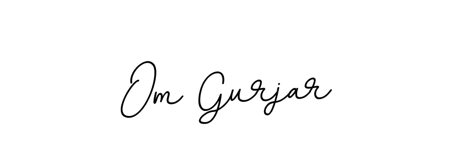 if you are searching for the best signature style for your name Om Gurjar. so please give up your signature search. here we have designed multiple signature styles  using BallpointsItalic-DORy9. Om Gurjar signature style 11 images and pictures png