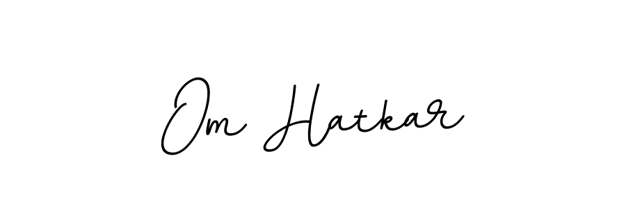 Also we have Om Hatkar name is the best signature style. Create professional handwritten signature collection using BallpointsItalic-DORy9 autograph style. Om Hatkar signature style 11 images and pictures png