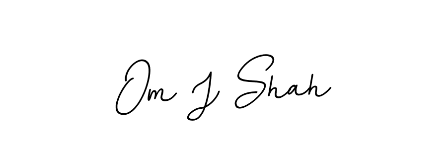 Make a beautiful signature design for name Om J Shah. Use this online signature maker to create a handwritten signature for free. Om J Shah signature style 11 images and pictures png