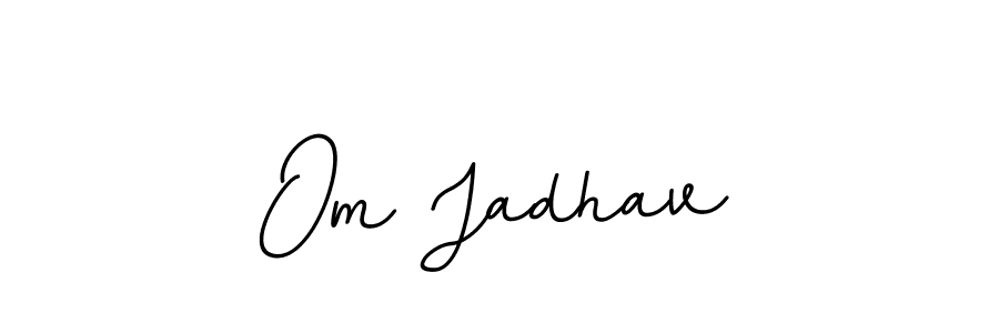 How to make Om Jadhav signature? BallpointsItalic-DORy9 is a professional autograph style. Create handwritten signature for Om Jadhav name. Om Jadhav signature style 11 images and pictures png