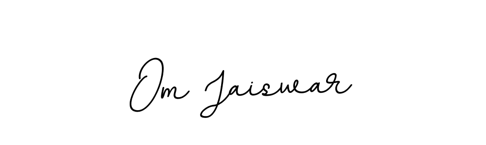 Design your own signature with our free online signature maker. With this signature software, you can create a handwritten (BallpointsItalic-DORy9) signature for name Om Jaiswar. Om Jaiswar signature style 11 images and pictures png