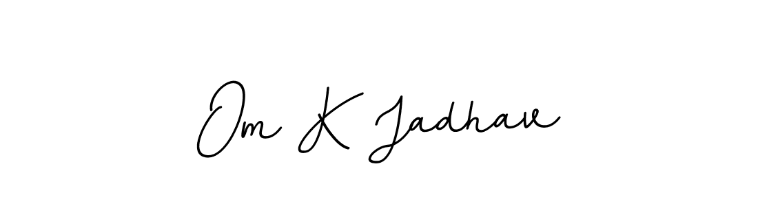 How to Draw Om K Jadhav signature style? BallpointsItalic-DORy9 is a latest design signature styles for name Om K Jadhav. Om K Jadhav signature style 11 images and pictures png