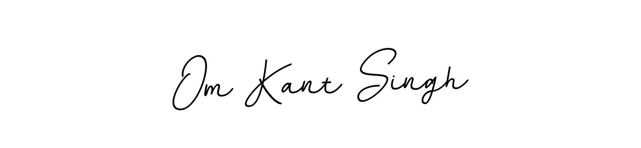 Design your own signature with our free online signature maker. With this signature software, you can create a handwritten (BallpointsItalic-DORy9) signature for name Om Kant Singh. Om Kant Singh signature style 11 images and pictures png