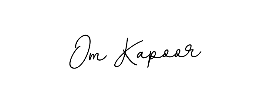Design your own signature with our free online signature maker. With this signature software, you can create a handwritten (BallpointsItalic-DORy9) signature for name Om Kapoor. Om Kapoor signature style 11 images and pictures png