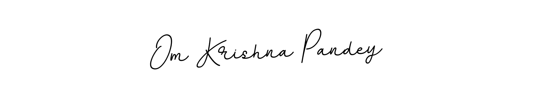 It looks lik you need a new signature style for name Om Krishna Pandey. Design unique handwritten (BallpointsItalic-DORy9) signature with our free signature maker in just a few clicks. Om Krishna Pandey signature style 11 images and pictures png