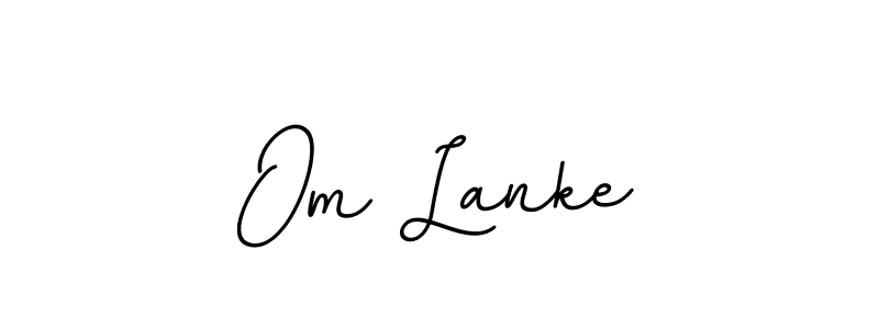 BallpointsItalic-DORy9 is a professional signature style that is perfect for those who want to add a touch of class to their signature. It is also a great choice for those who want to make their signature more unique. Get Om Lanke name to fancy signature for free. Om Lanke signature style 11 images and pictures png