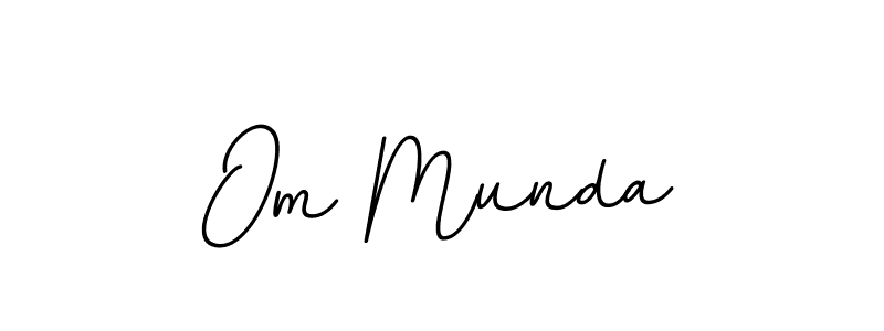 It looks lik you need a new signature style for name Om Munda. Design unique handwritten (BallpointsItalic-DORy9) signature with our free signature maker in just a few clicks. Om Munda signature style 11 images and pictures png