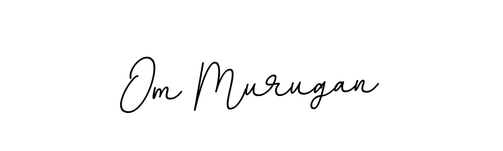 You should practise on your own different ways (BallpointsItalic-DORy9) to write your name (Om Murugan) in signature. don't let someone else do it for you. Om Murugan signature style 11 images and pictures png