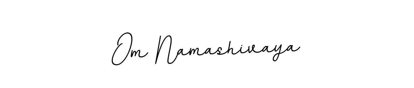 Design your own signature with our free online signature maker. With this signature software, you can create a handwritten (BallpointsItalic-DORy9) signature for name Om Namashivaya. Om Namashivaya signature style 11 images and pictures png