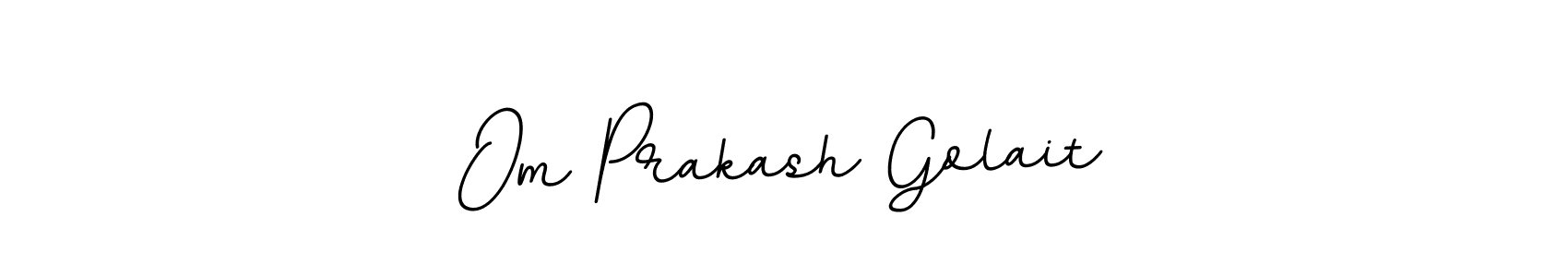 Also we have Om Prakash Golait name is the best signature style. Create professional handwritten signature collection using BallpointsItalic-DORy9 autograph style. Om Prakash Golait signature style 11 images and pictures png