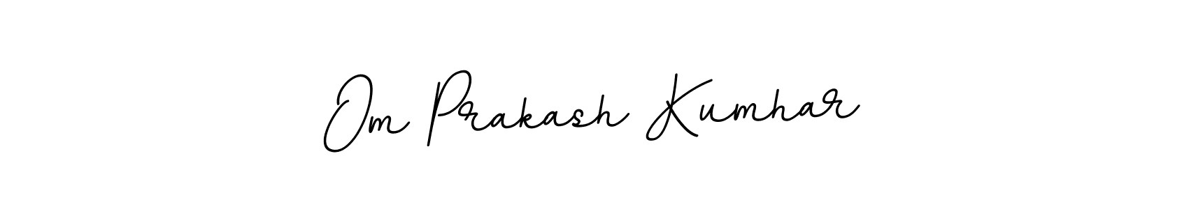 Design your own signature with our free online signature maker. With this signature software, you can create a handwritten (BallpointsItalic-DORy9) signature for name Om Prakash Kumhar. Om Prakash Kumhar signature style 11 images and pictures png