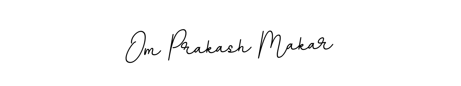 Design your own signature with our free online signature maker. With this signature software, you can create a handwritten (BallpointsItalic-DORy9) signature for name Om Prakash Makar. Om Prakash Makar signature style 11 images and pictures png