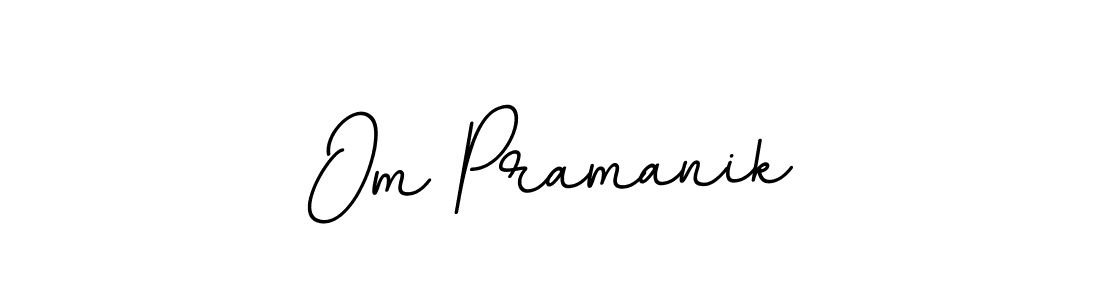 The best way (BallpointsItalic-DORy9) to make a short signature is to pick only two or three words in your name. The name Om Pramanik include a total of six letters. For converting this name. Om Pramanik signature style 11 images and pictures png