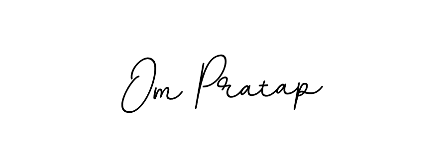 You should practise on your own different ways (BallpointsItalic-DORy9) to write your name (Om Pratap) in signature. don't let someone else do it for you. Om Pratap signature style 11 images and pictures png