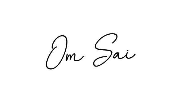 How to make Om Sai signature? BallpointsItalic-DORy9 is a professional autograph style. Create handwritten signature for Om Sai name. Om Sai signature style 11 images and pictures png