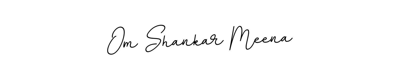 BallpointsItalic-DORy9 is a professional signature style that is perfect for those who want to add a touch of class to their signature. It is also a great choice for those who want to make their signature more unique. Get Om Shankar Meena name to fancy signature for free. Om Shankar Meena signature style 11 images and pictures png