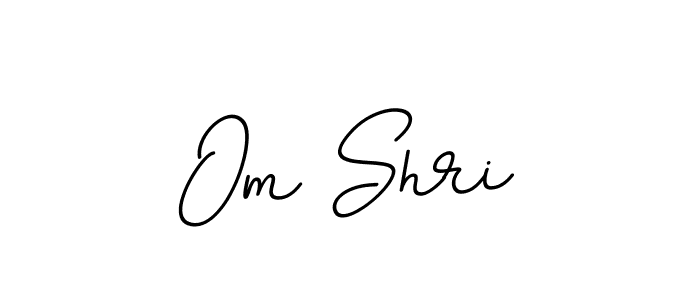 Create a beautiful signature design for name Om Shri. With this signature (BallpointsItalic-DORy9) fonts, you can make a handwritten signature for free. Om Shri signature style 11 images and pictures png