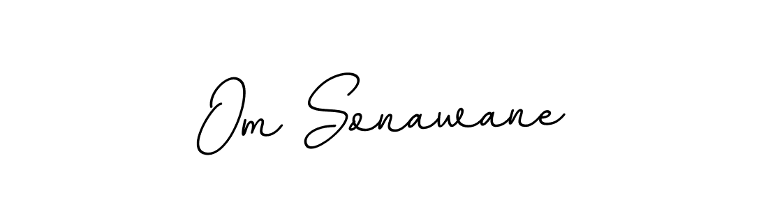 The best way (BallpointsItalic-DORy9) to make a short signature is to pick only two or three words in your name. The name Om Sonawane include a total of six letters. For converting this name. Om Sonawane signature style 11 images and pictures png