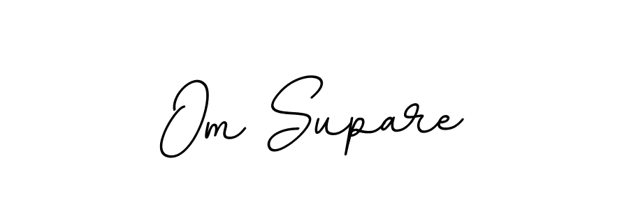 Design your own signature with our free online signature maker. With this signature software, you can create a handwritten (BallpointsItalic-DORy9) signature for name Om Supare. Om Supare signature style 11 images and pictures png