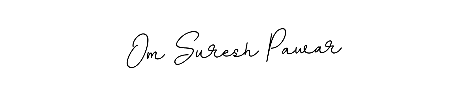 Om Suresh Pawar stylish signature style. Best Handwritten Sign (BallpointsItalic-DORy9) for my name. Handwritten Signature Collection Ideas for my name Om Suresh Pawar. Om Suresh Pawar signature style 11 images and pictures png