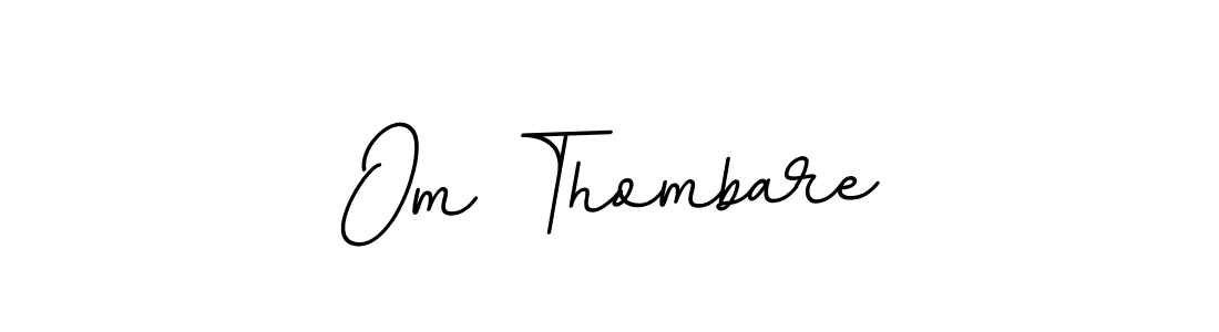 if you are searching for the best signature style for your name Om Thombare. so please give up your signature search. here we have designed multiple signature styles  using BallpointsItalic-DORy9. Om Thombare signature style 11 images and pictures png