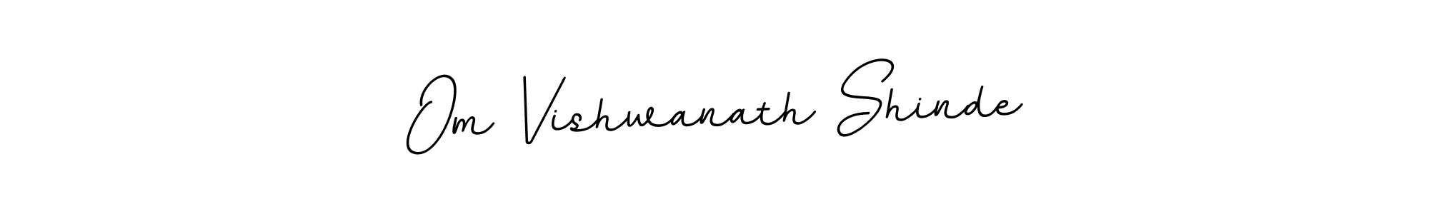 Make a beautiful signature design for name Om Vishwanath Shinde. Use this online signature maker to create a handwritten signature for free. Om Vishwanath Shinde signature style 11 images and pictures png