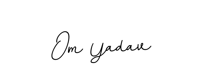 Also we have Om Yadav name is the best signature style. Create professional handwritten signature collection using BallpointsItalic-DORy9 autograph style. Om Yadav signature style 11 images and pictures png