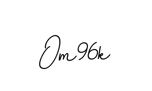 Design your own signature with our free online signature maker. With this signature software, you can create a handwritten (BallpointsItalic-DORy9) signature for name Om96k. Om96k signature style 11 images and pictures png