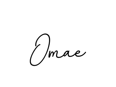 Make a beautiful signature design for name Omae. With this signature (BallpointsItalic-DORy9) style, you can create a handwritten signature for free. Omae signature style 11 images and pictures png