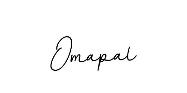 Use a signature maker to create a handwritten signature online. With this signature software, you can design (BallpointsItalic-DORy9) your own signature for name Omapal. Omapal signature style 11 images and pictures png