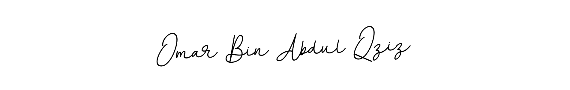 Make a beautiful signature design for name Omar Bin Abdul Qziz. Use this online signature maker to create a handwritten signature for free. Omar Bin Abdul Qziz signature style 11 images and pictures png